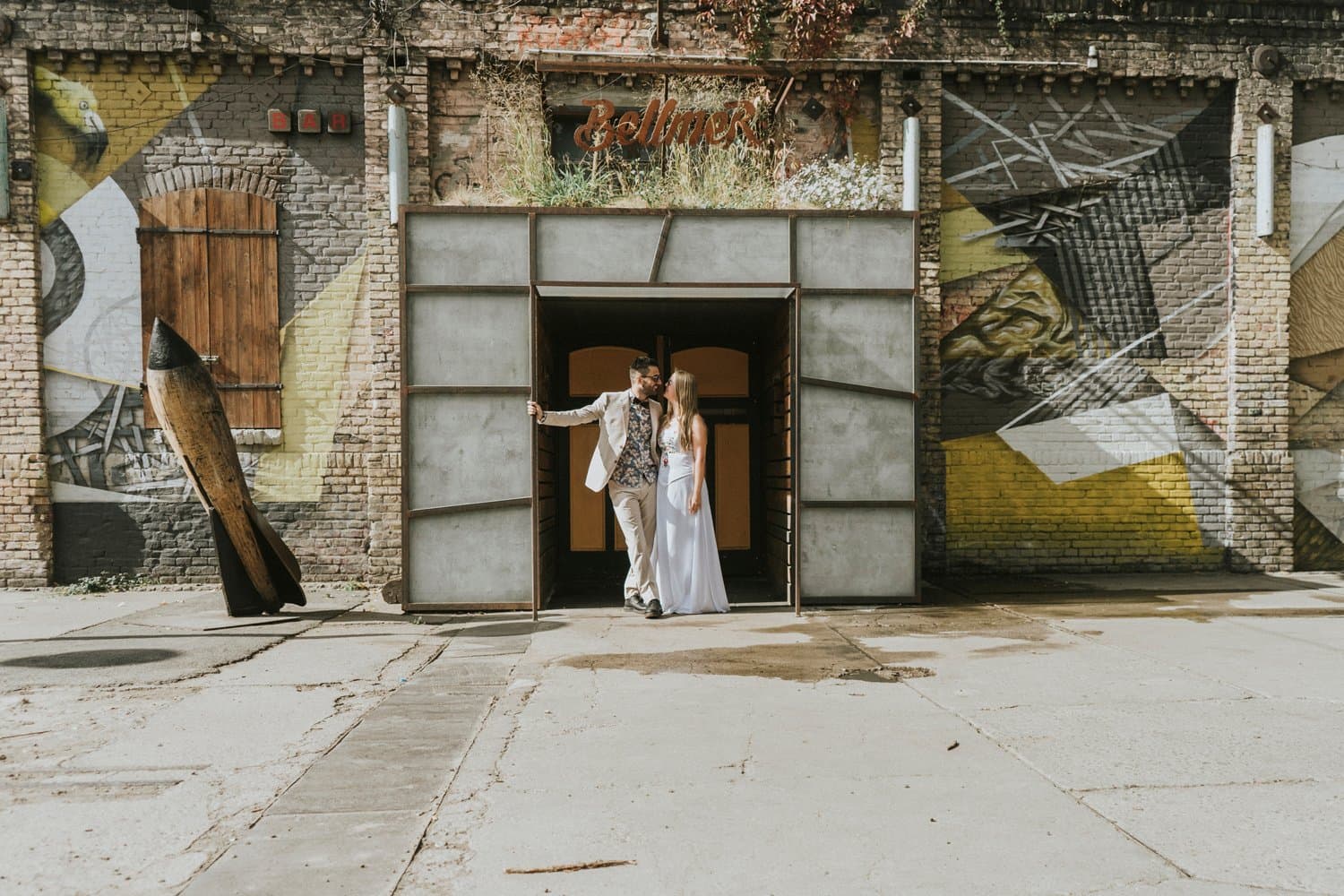 Couple embracing Berlin
