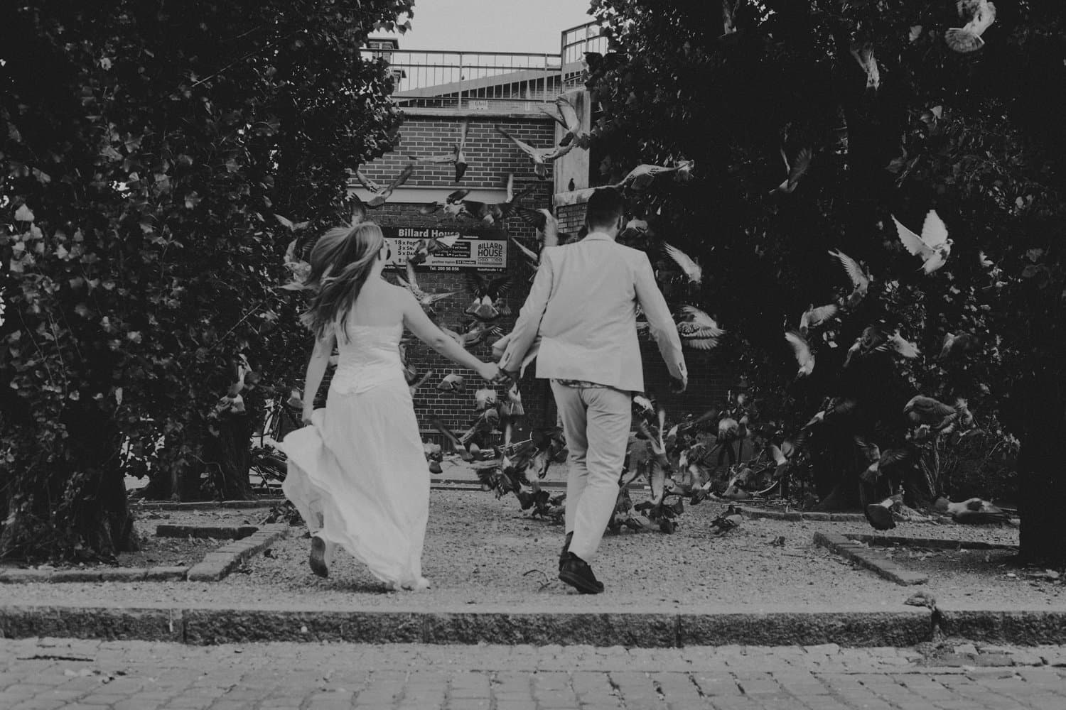 Berlin elopement candid