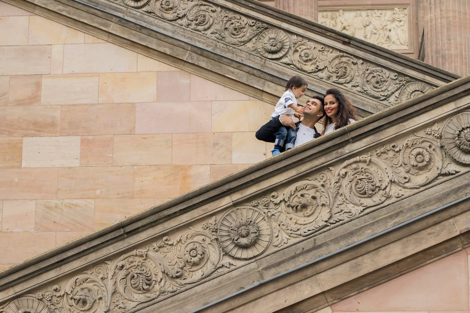 Family session moment