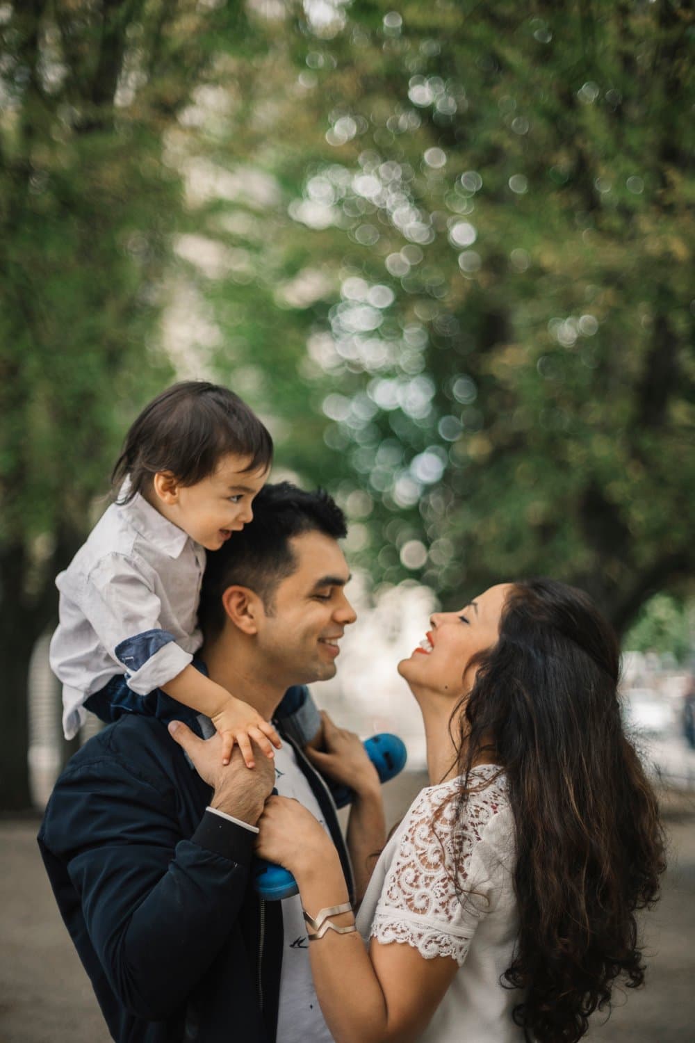 Family candid Berlin