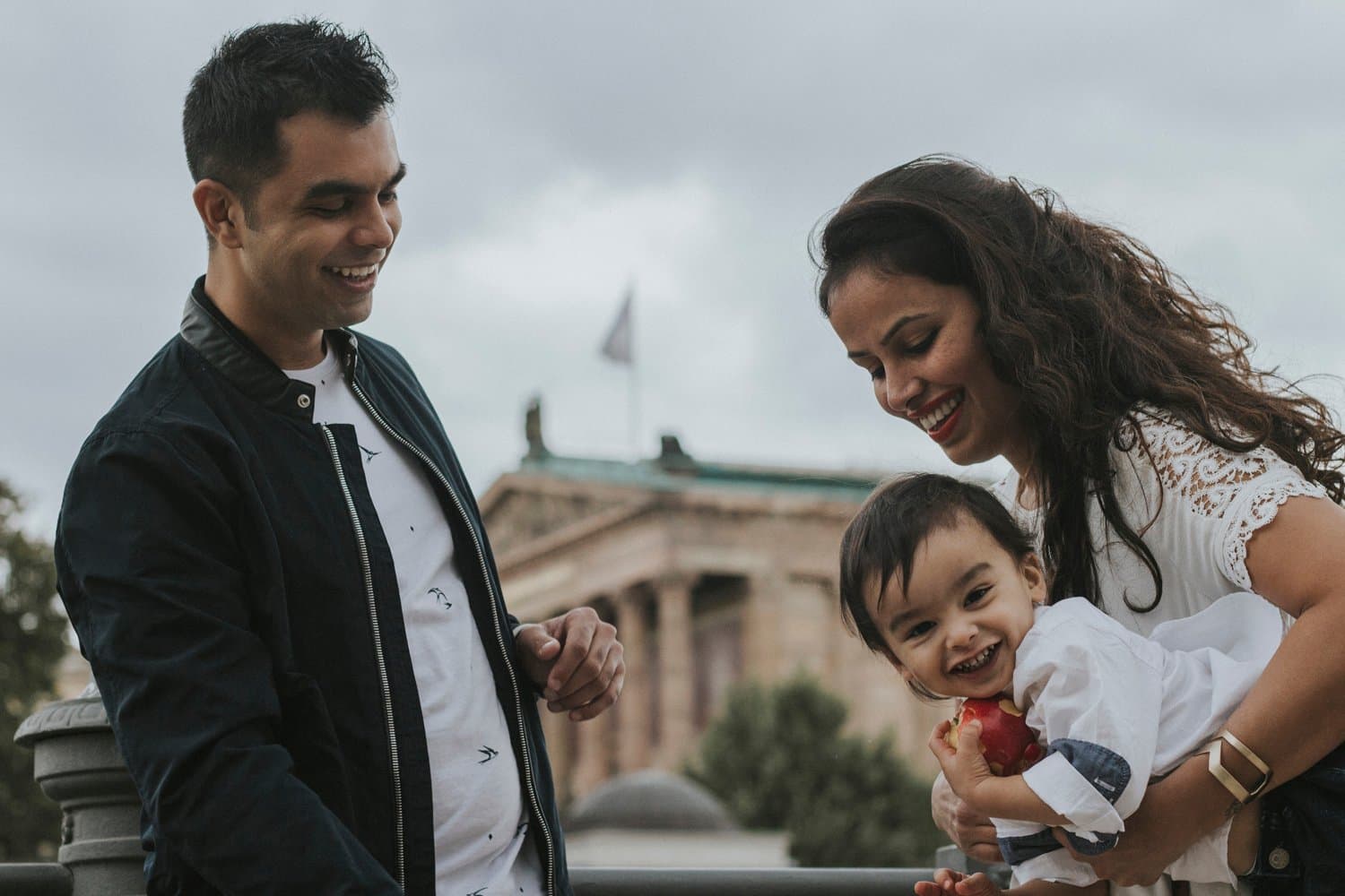 Joyful family photography
