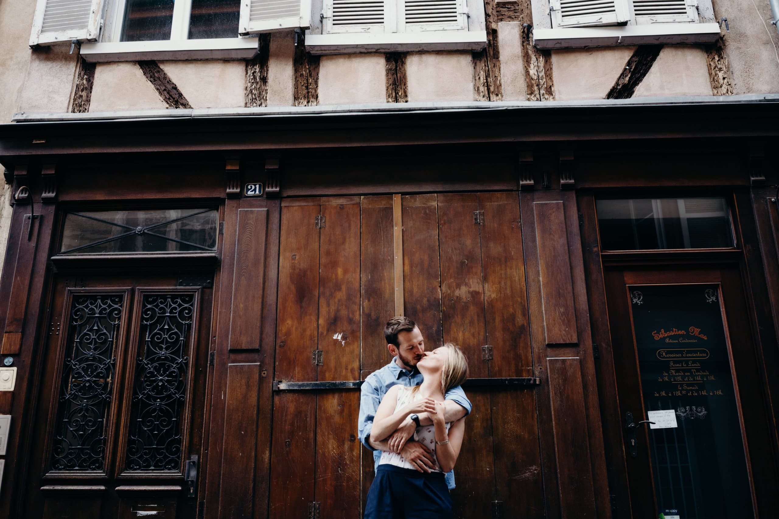 Romantic Strasbourg couple session